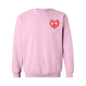 Only Heart Eyes For You Valentines Sweatshirt, Valentines Day Sweatshirt, Cute Valentines Day Sweatshirt