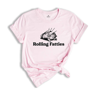 Rolling Fatties Cat Shirt, Funny Cat Shirt, Cat Lovers Shirt, Cat Shirt, Fat Cat Shirt, Fattie Cat Shirt, Cat Lady Shirt, Cat Meme Shirt