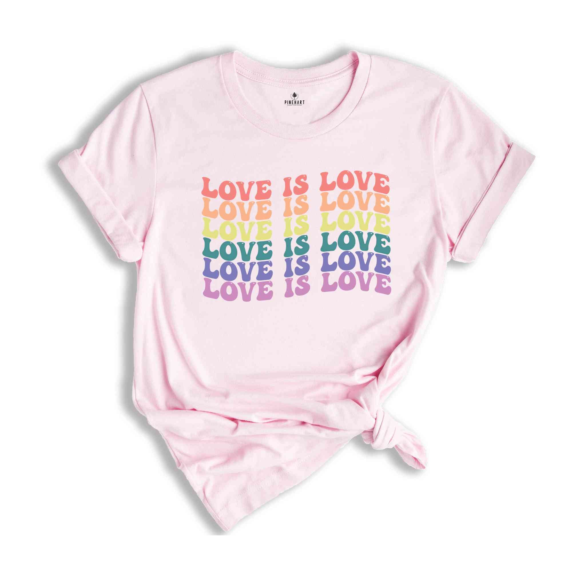 Love Is Love Shirt, Pride Ally Shirt, Cute Pride Shirt, Pride Month Shirt, LGBTQ Shirt, Gay Shirt, Lesbian Shirt, Pride Love Shirt,