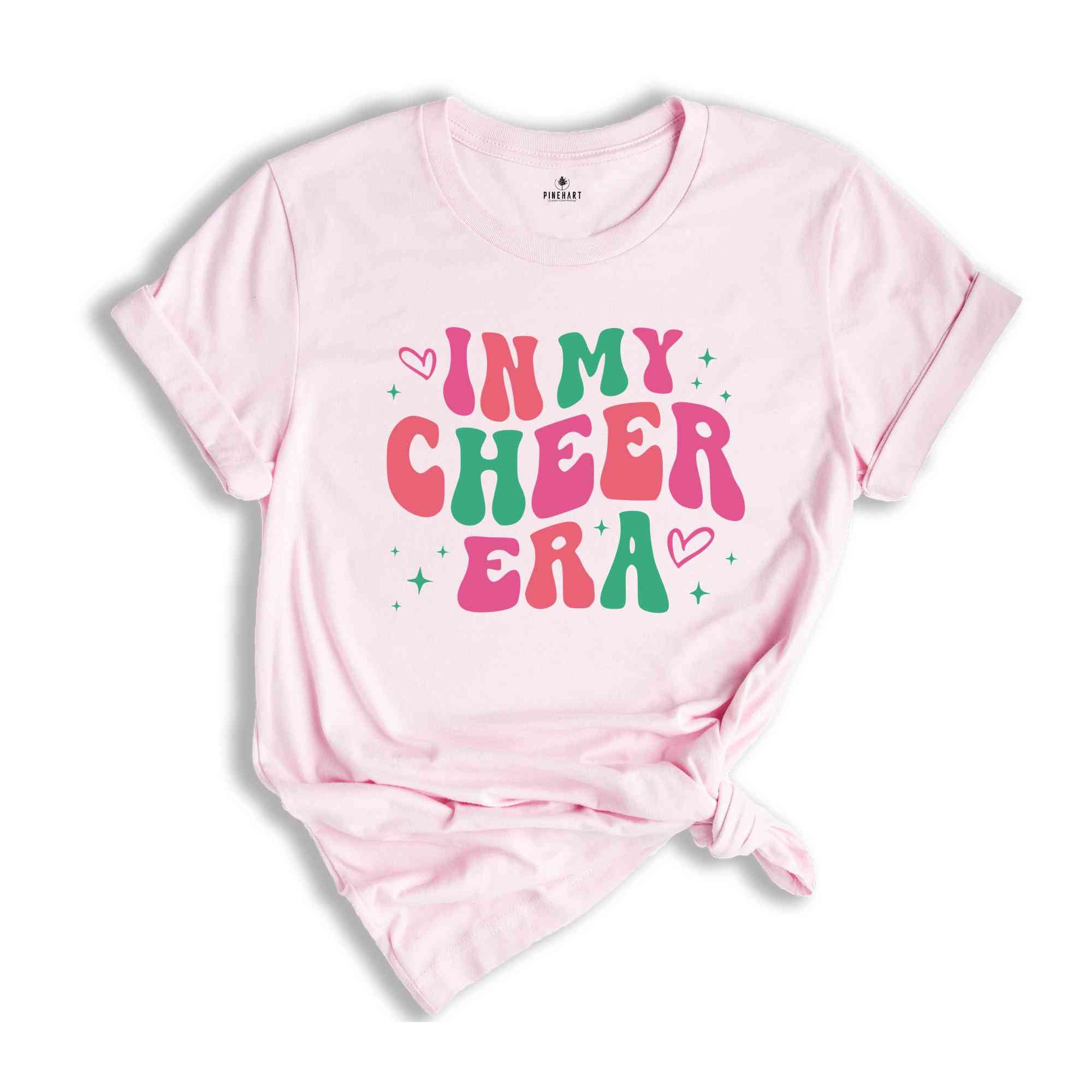 In My Cheer Era Shirt, Groovy Cheer Shirt, Cheer Vibes Shirt, Cheerleader Shirt, Cute Shirt, Mom Shirt