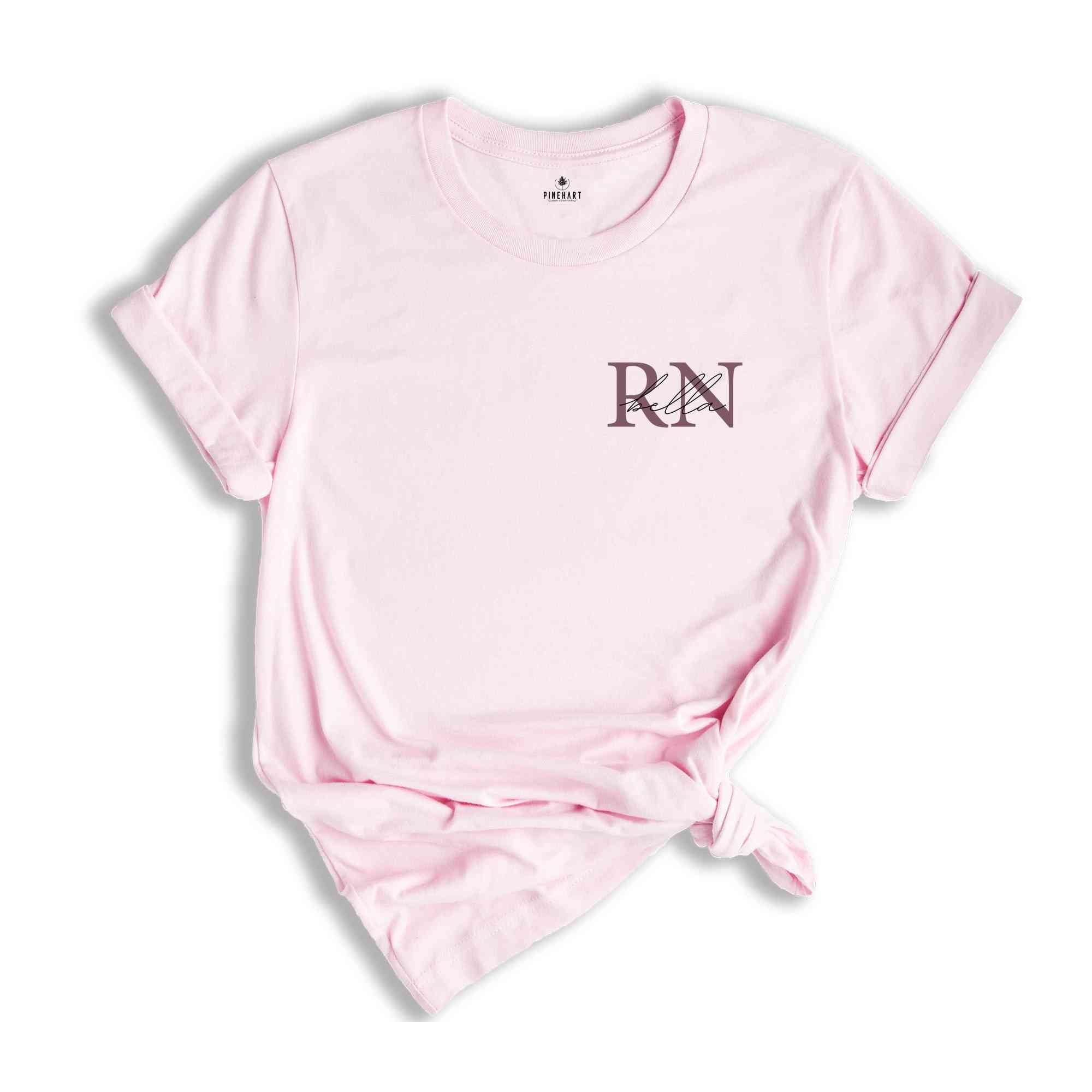 Custom Registered Nurse Shirt, Personalized RN Shirt, Nurse Shirt, Custom Nurse Shirt, Nurse Life Shirt