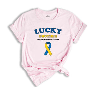 Custom Down Syndrome T-Shirt, Down Syndrome Awareness Shirt, Custom Lucky Few T-Shirt, Inspirational Shirt, Lucky Few Parent Shirt