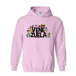 Venezuela Sweatshirt, Libre Latinx Hoodie, Venezuelan Flag Hoodie, Traveler Hoodie, Pride Hoodie, Latino Flag Gift, Chingona Tee