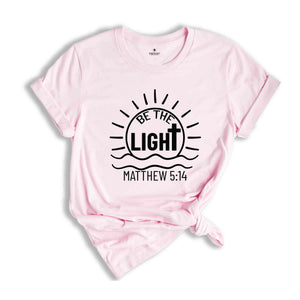 Guided by Light, Matthew 5:14 Inspiration Shirt