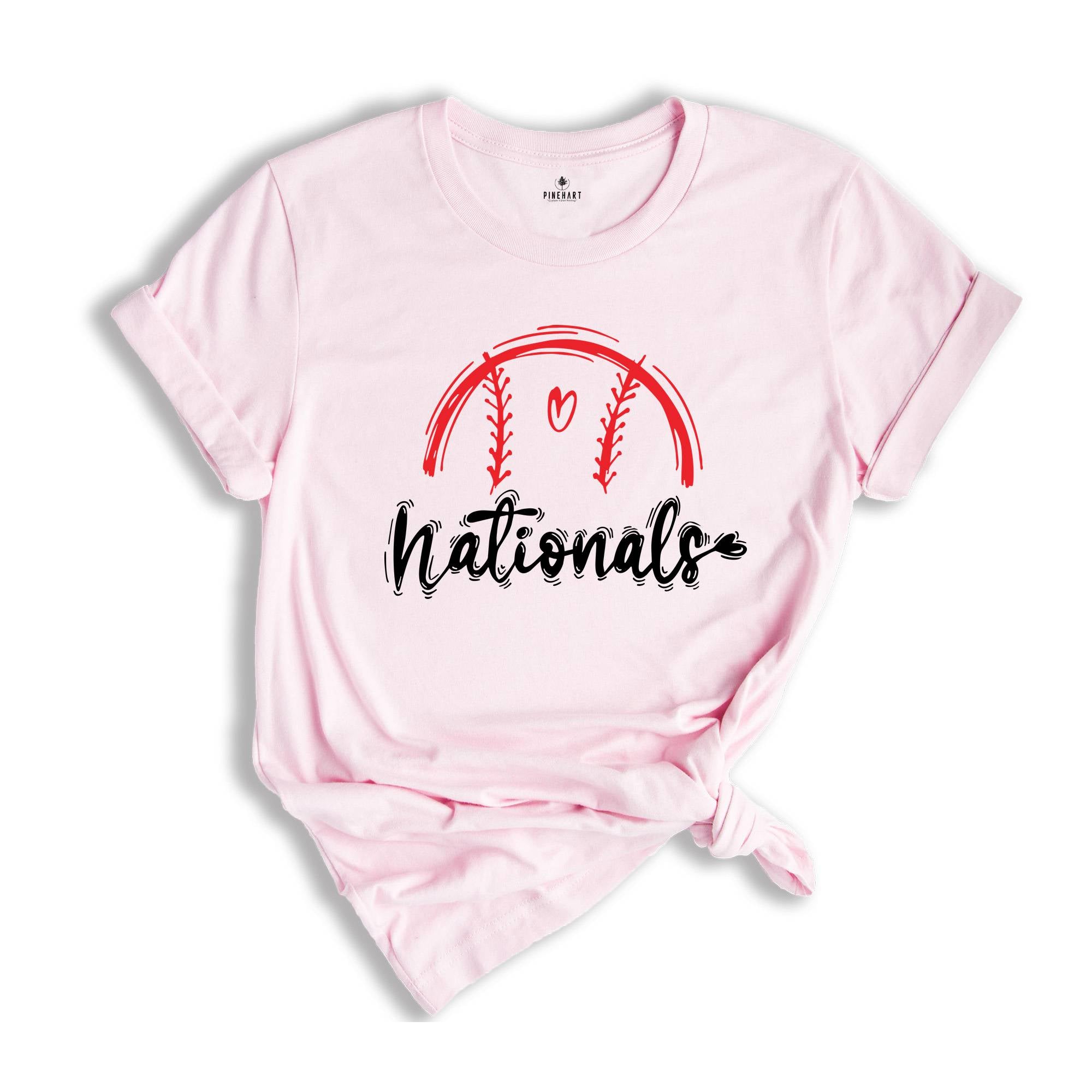 Nationals Mascot Shirt, Team Mascot Shirt, Nationals Team Spirit Tee, Nationals Fan Shirt, Nationals School T-shirt