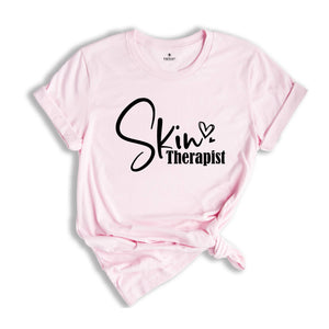 Skin Therapist Shirt, Esthetician Shirt, Gift For Esthetician, Beautician Gift, Womens Skin Therapist Tee, Esthetician Business