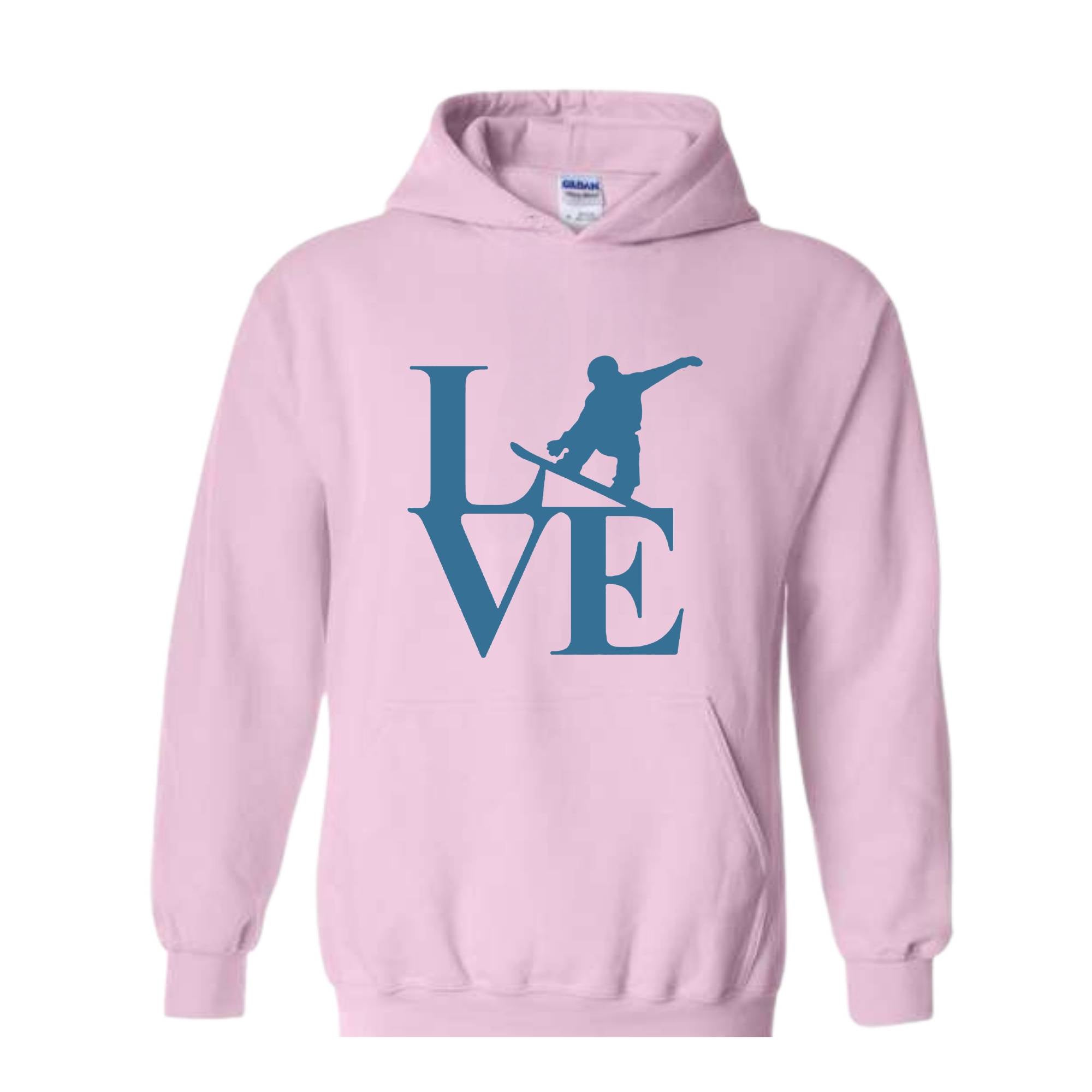 Live Snowboard Hoodie, Mountain Snowboarding Hoodie, Winter Sports Hoodie, Snowboarding Gift