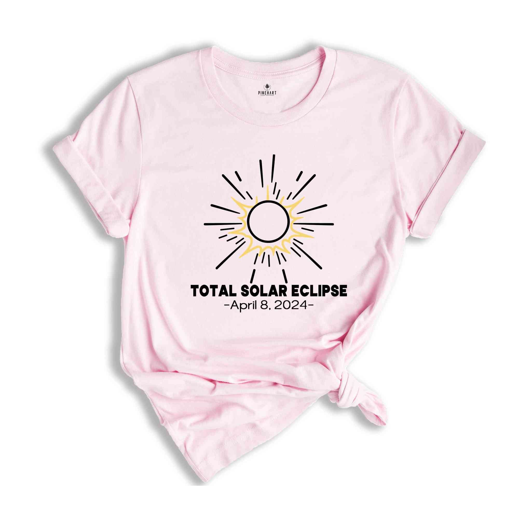 Eclipse 4-8-2024 Shirt, Total Solar Eclipse 2024 Shirt, April 8 2024 Shirt, USA Shirt, Spring Shirt, Eclipse Shirt