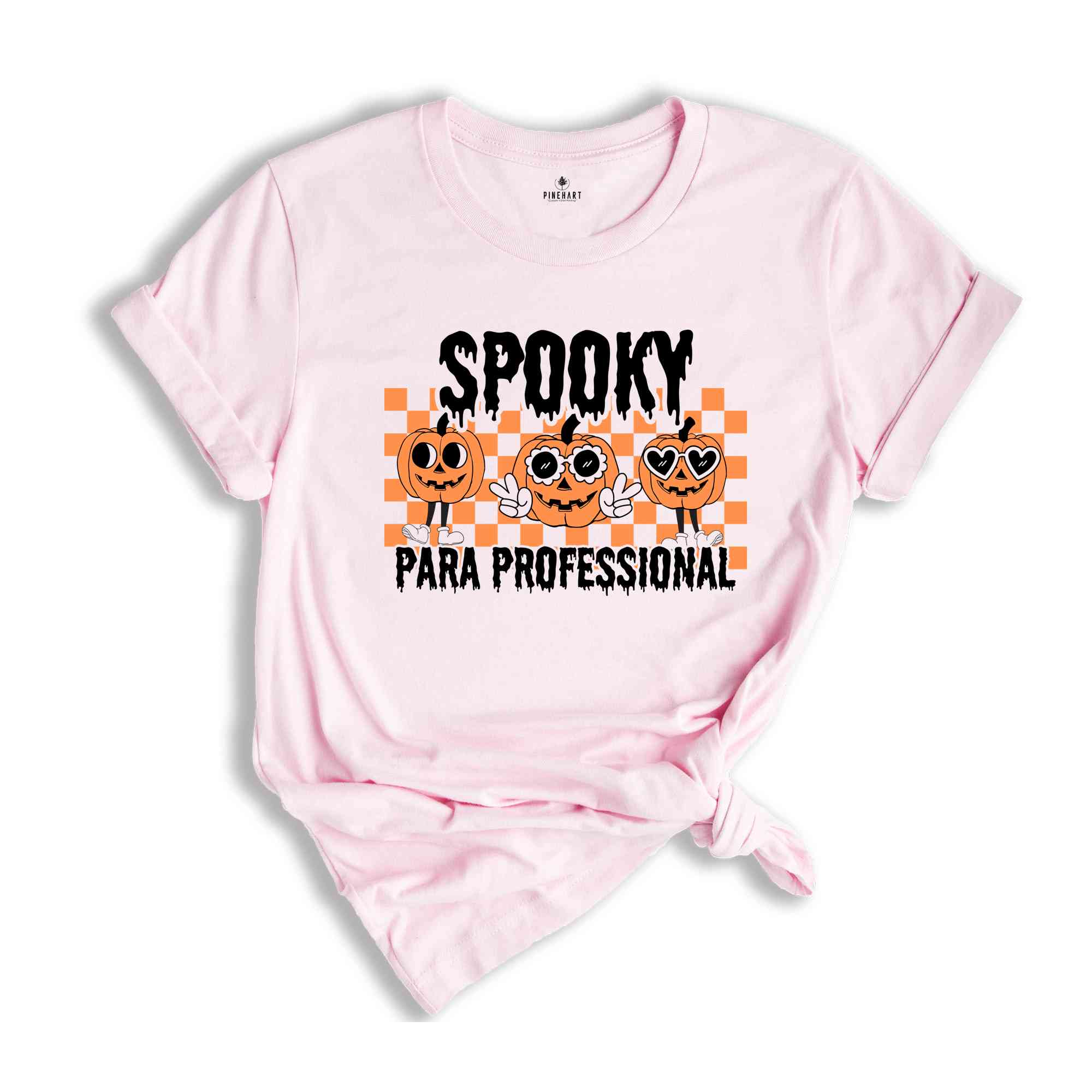 Spooky Para Professional Shirt, Funny Halloween Shirt, Halloween Gift, Spooky Season Shirt, Pumpkin Shirt, Teacher Halloween Shirt