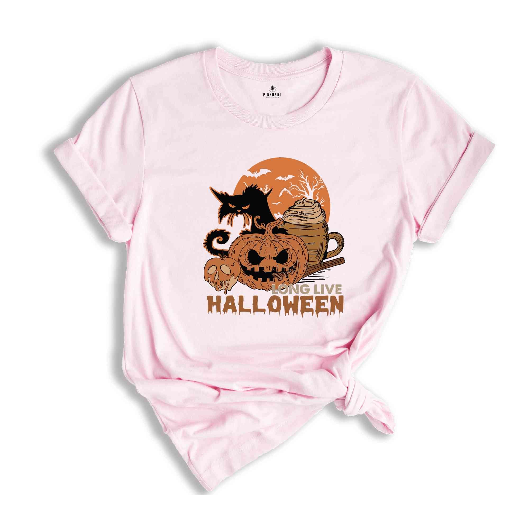 Long Live Halloween T-Shirt, Retro Halloween Shirt, Vintage Halloween Shirt, Retro Halloween, Spooky Season Tee, Pumpkin Shirt