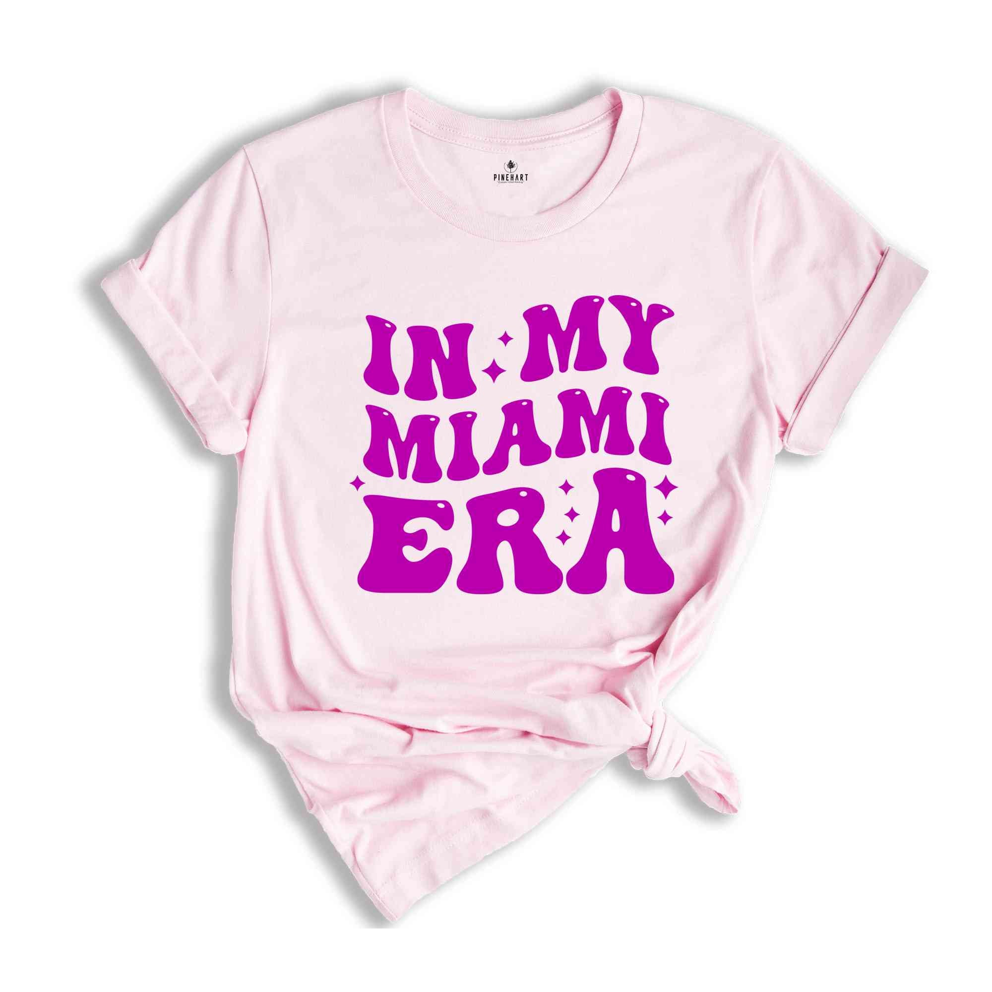 In My Miami Era Shirt, Custom Family Shirt, Summer Vibe Shirt, Family Vacation Shirt, Personalized Family Shirt, Custom Shirts