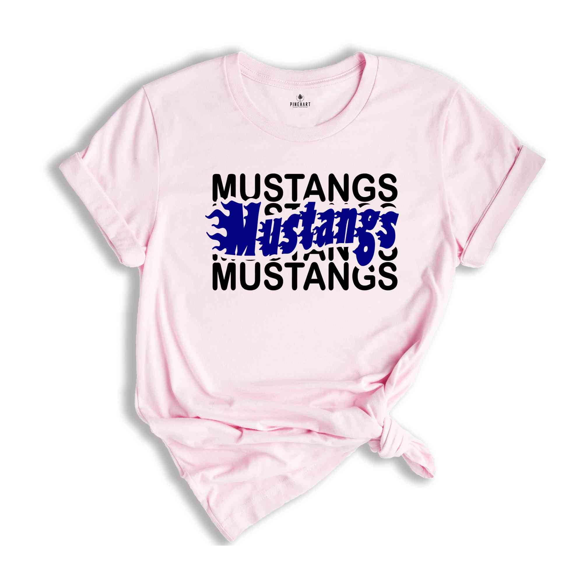 Team Mascot Shirt, Mustangs Team Shirt, Mustangs Team Spirit, Mustangs Fan Shirt, Mustangs School Shirt, Mustangs School Spirit