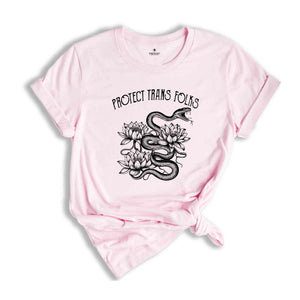 Protect Trans Folks Shirt, Retro Trans Pride Shirt, Trans Right Shirt, Protect Trans Kids, Retro Pride Shirts, LGBTI Rights Shirt