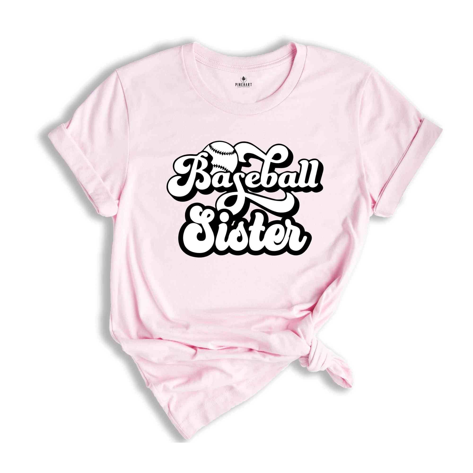 Baseball Sister Shirt, Softball Sister Shirt, Baseball Sister Tshirt, Baseball Fan Sister Shirt, Baseball Little Sister, Baseball Shirt