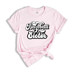 Baseball Sister Shirt, Softball Sister Shirt, Baseball Sister Tshirt, Baseball Fan Sister Shirt, Baseball Little Sister, Baseball Shirt