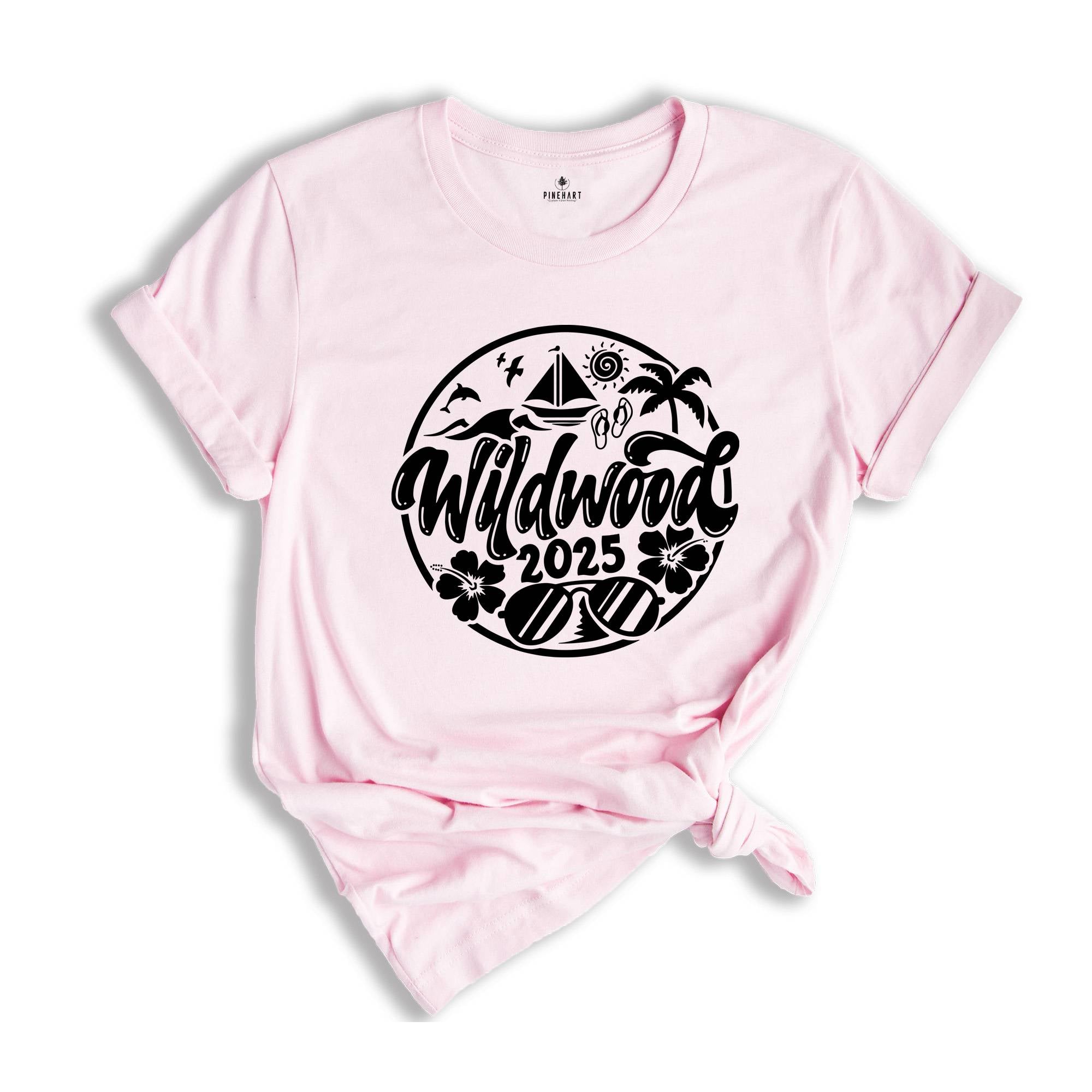 Wildwood 2025 Shirt, Wildwood Lover T-Shirt, Wildwood Fan, Wildwood Beach Shirt, Wildwood Holiday Shirt, Summer Beach Shirt