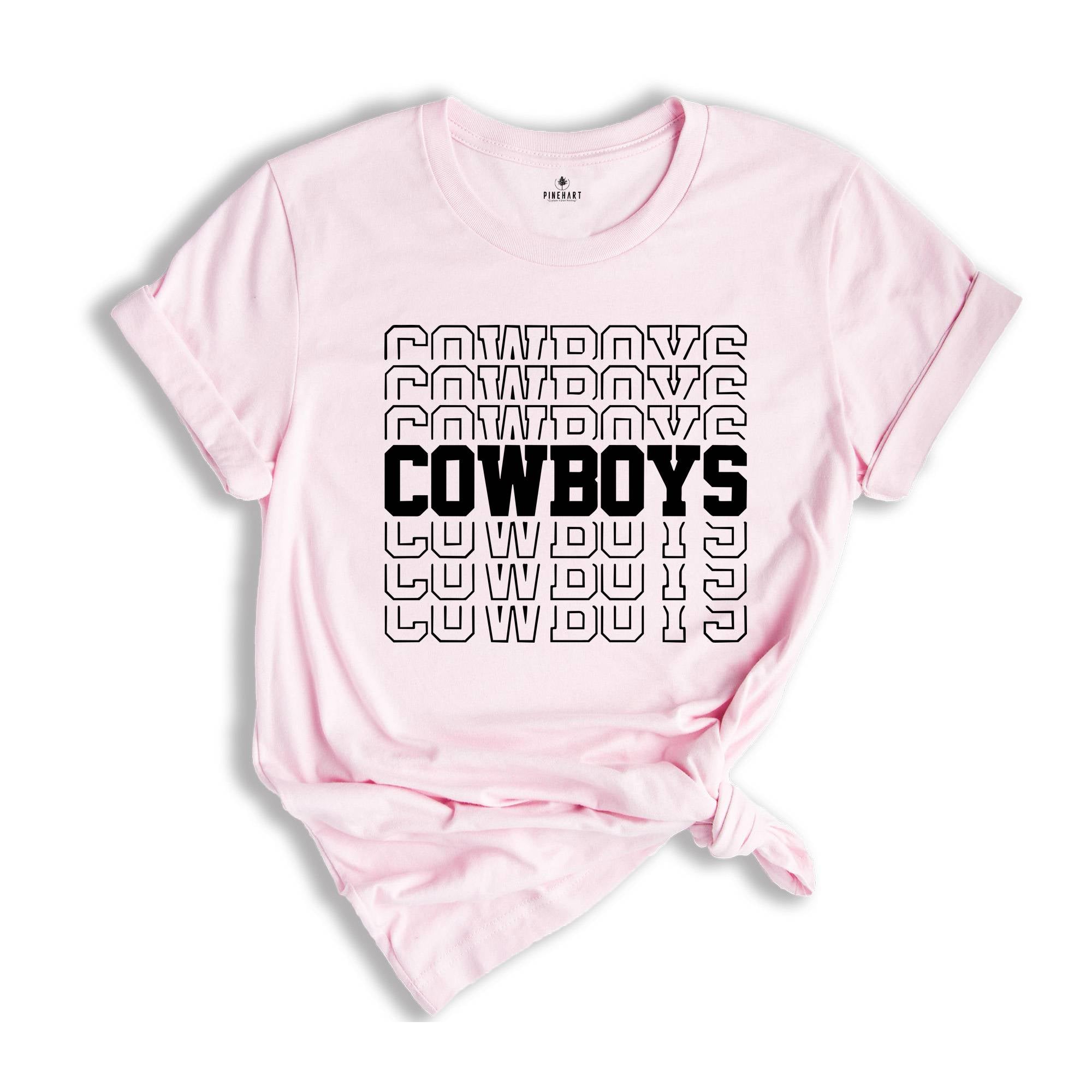 Team Mascot Shirt, Cowboys Team Shirt, Cowboys Football Shirt, Cowboys Fan Shirt, Cowboys School Shirt, Cowboys School Spirit