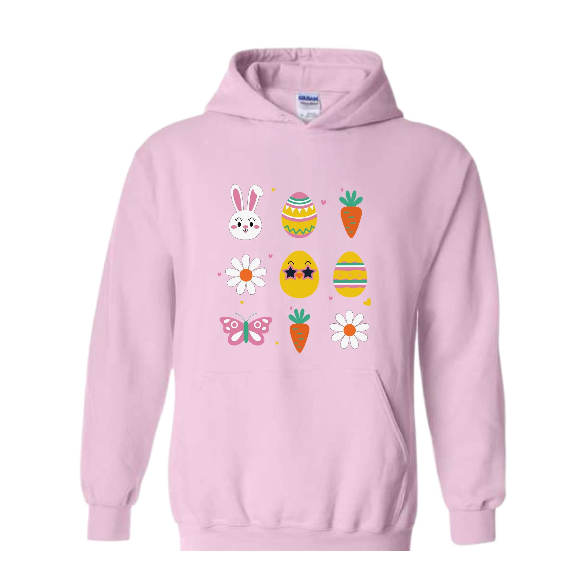 Easter Elements Hoodie, Cute Easter Hoodie, Cute Easter Hoodie, Easter Hoodie, Cute Mom Hoodie, Easter bunny Hoodie, Bunny Hoodie