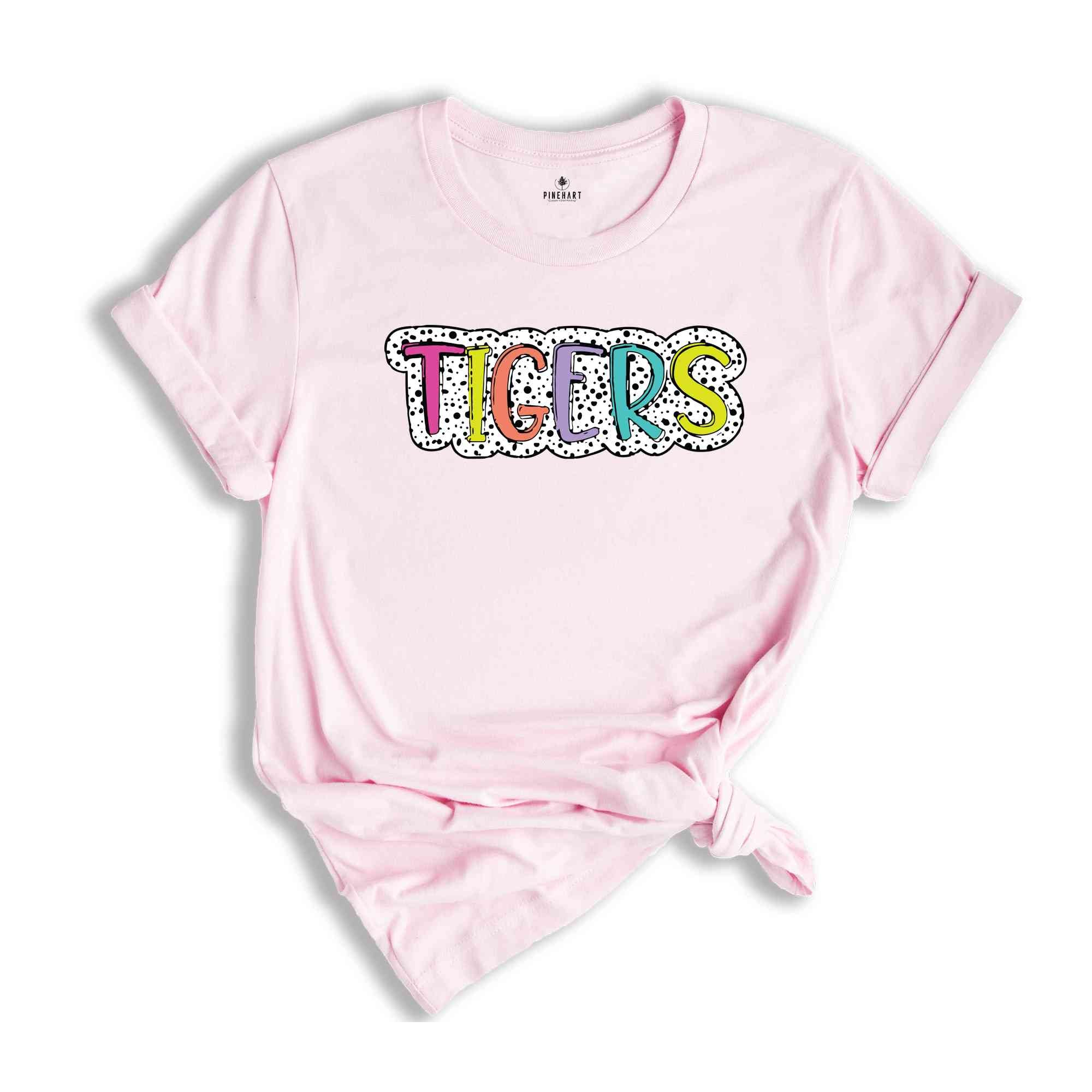 Tiger Shirt, Tigers Football Shirt, Game Day Shirt, Mascot School Shirt, Mascot School Spirit, Cheerleader Baseball, Mom Shirt