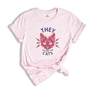 They Are Eating The Cats T-Shirt, Funny Elections Shirt, Trump 2024 For President, Republican Shirt For Usa Elections