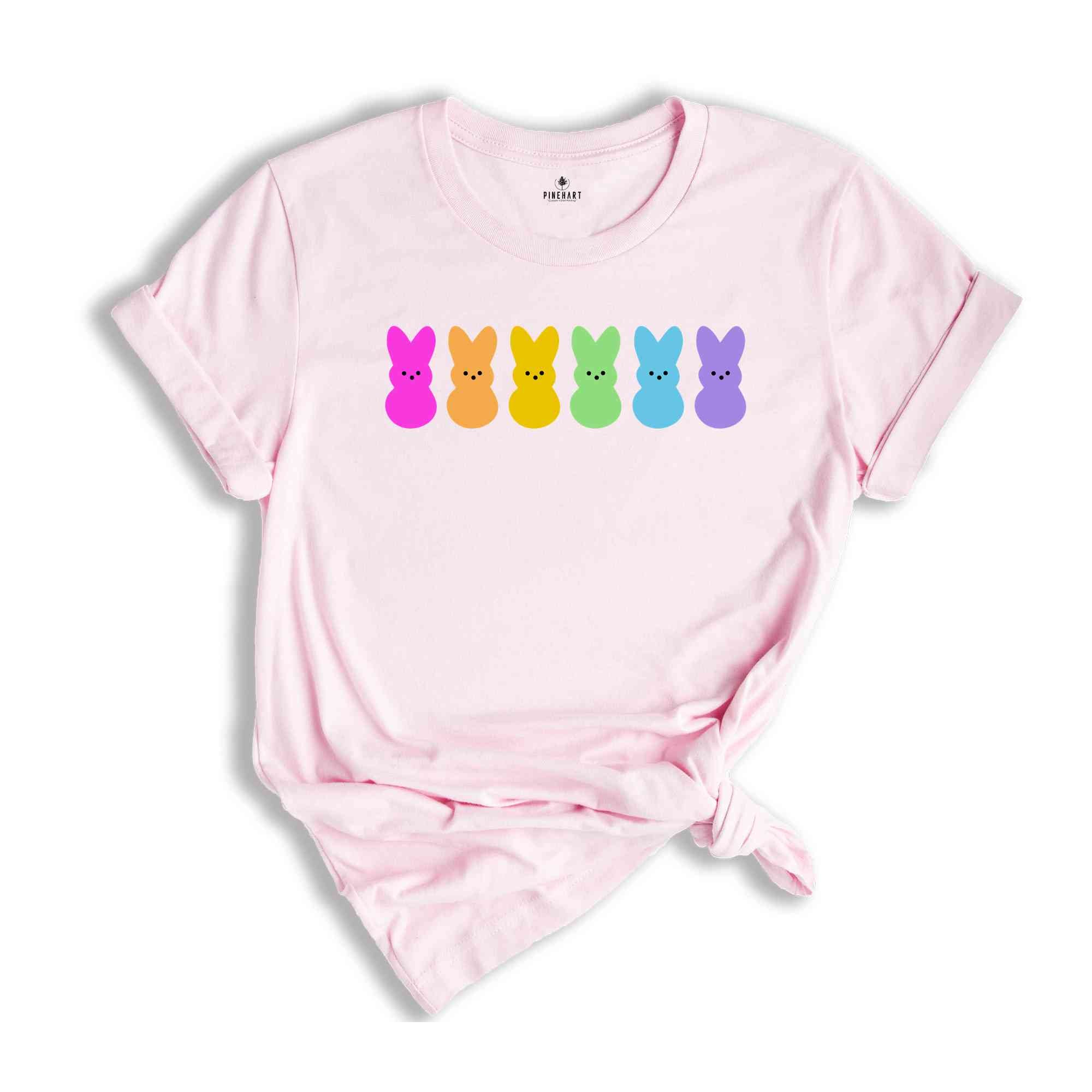 Easter Bunny Peeps Shirt, Easter Shirt, Cute Easter Shirt, Kids Easter Shirt, Trendy Peeps Shirt, Bunny Easter Shirt