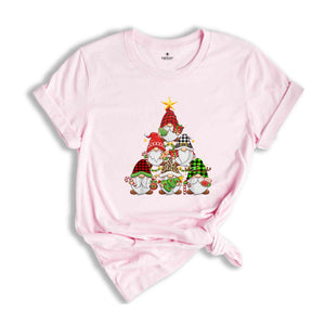 Christmas Gnomes Tree Shirt, Cousin Group Shirt, Cute Christmas Gnomes Gift, Christmas Shirt For Family, Family Matching