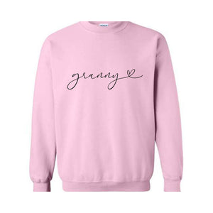 Custom Granny Sweatshirt With Grandchildren Names, Personalized Grandchild Name Sweatshirt, Grandma Sweater, Grandma Gifts, Nana Sweater