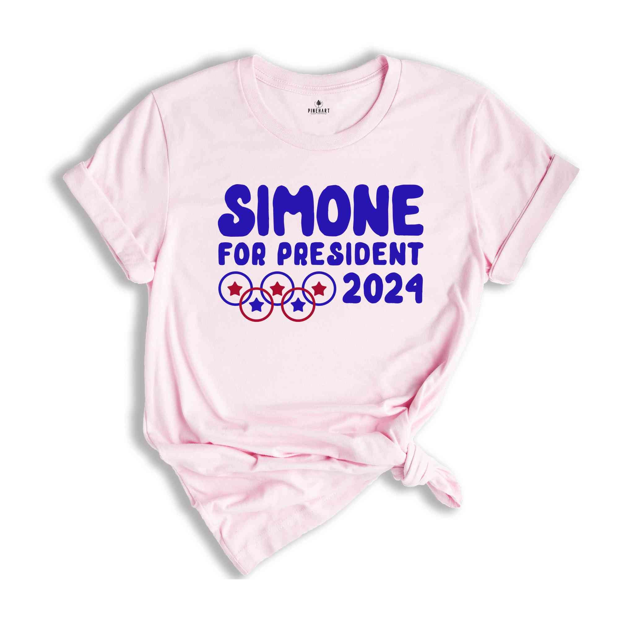 Simone For President 2024 Shirt, President Simone Biles, Funny Political Shirt, Election Shirt, Republican Shirt, Simone Biles Shirt