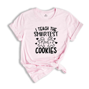 Baking Bright Minds, Smart Cookies, Teacher Christmas Shirt