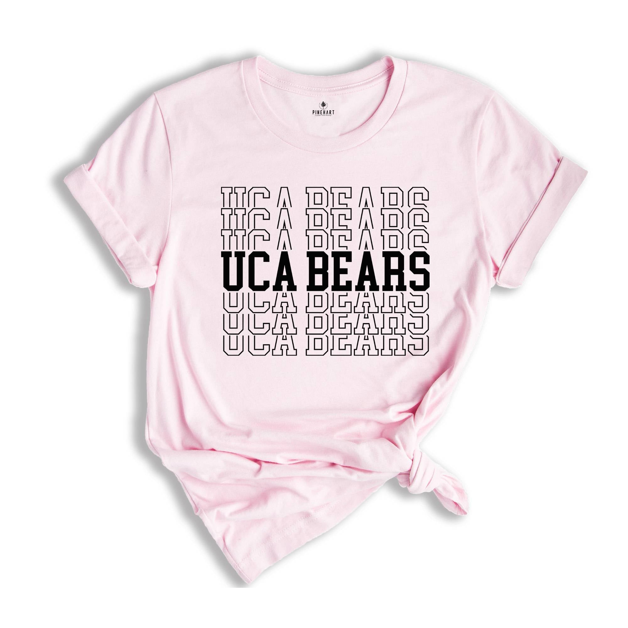 Team Mascot Shirt, Uca bears Team Shirt, Uca bears Team Spirit Shirt, Uca bears Fan Shirt, Uca bears School Shirt, Uca bears School Spirit