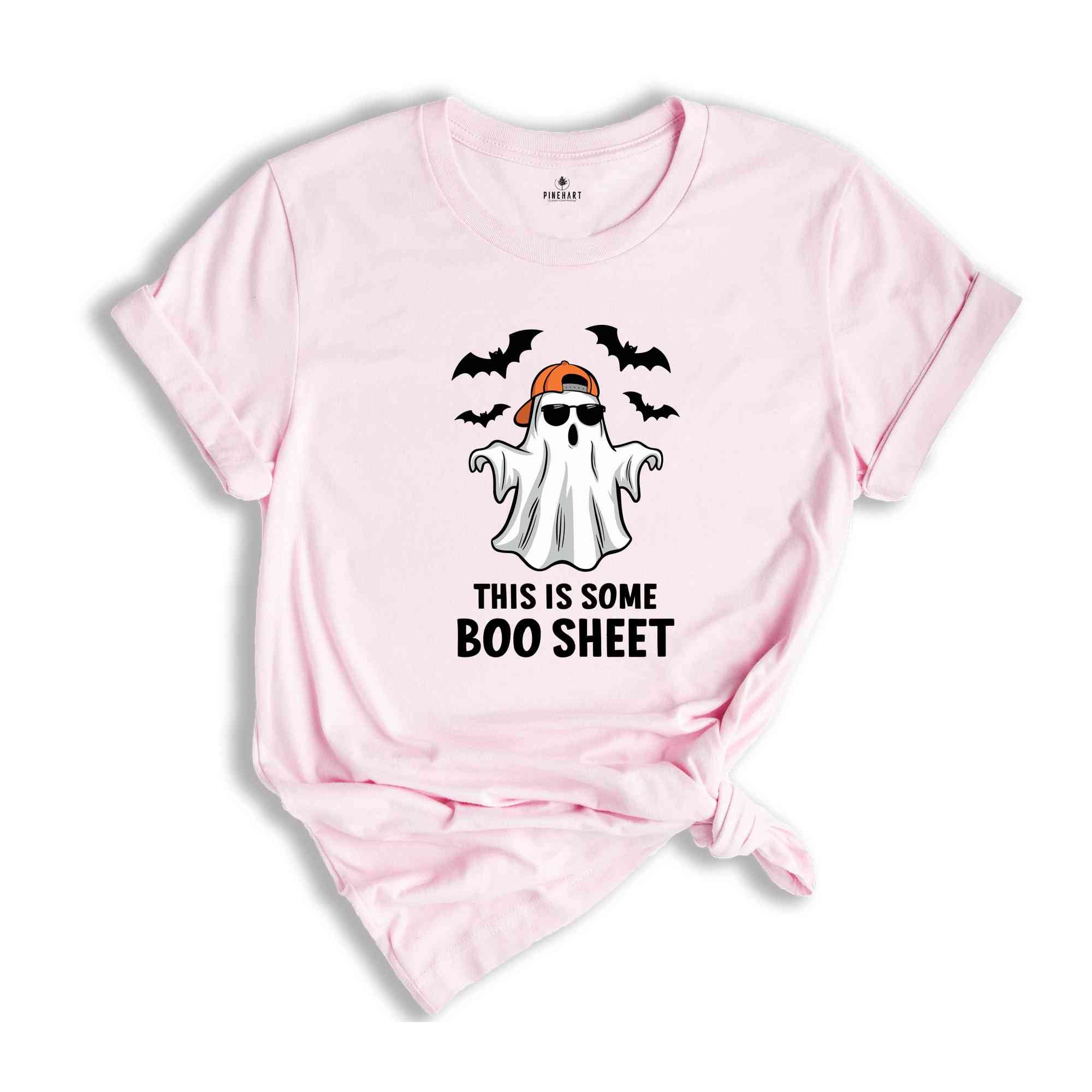 This Is Some Boo Sheet Shirt, Boo Sheet Shirt, Funny Halloween Shirt, Halloween Ghost Tee, Spooky Season Tee, Cute Spooky Ghost Shirt