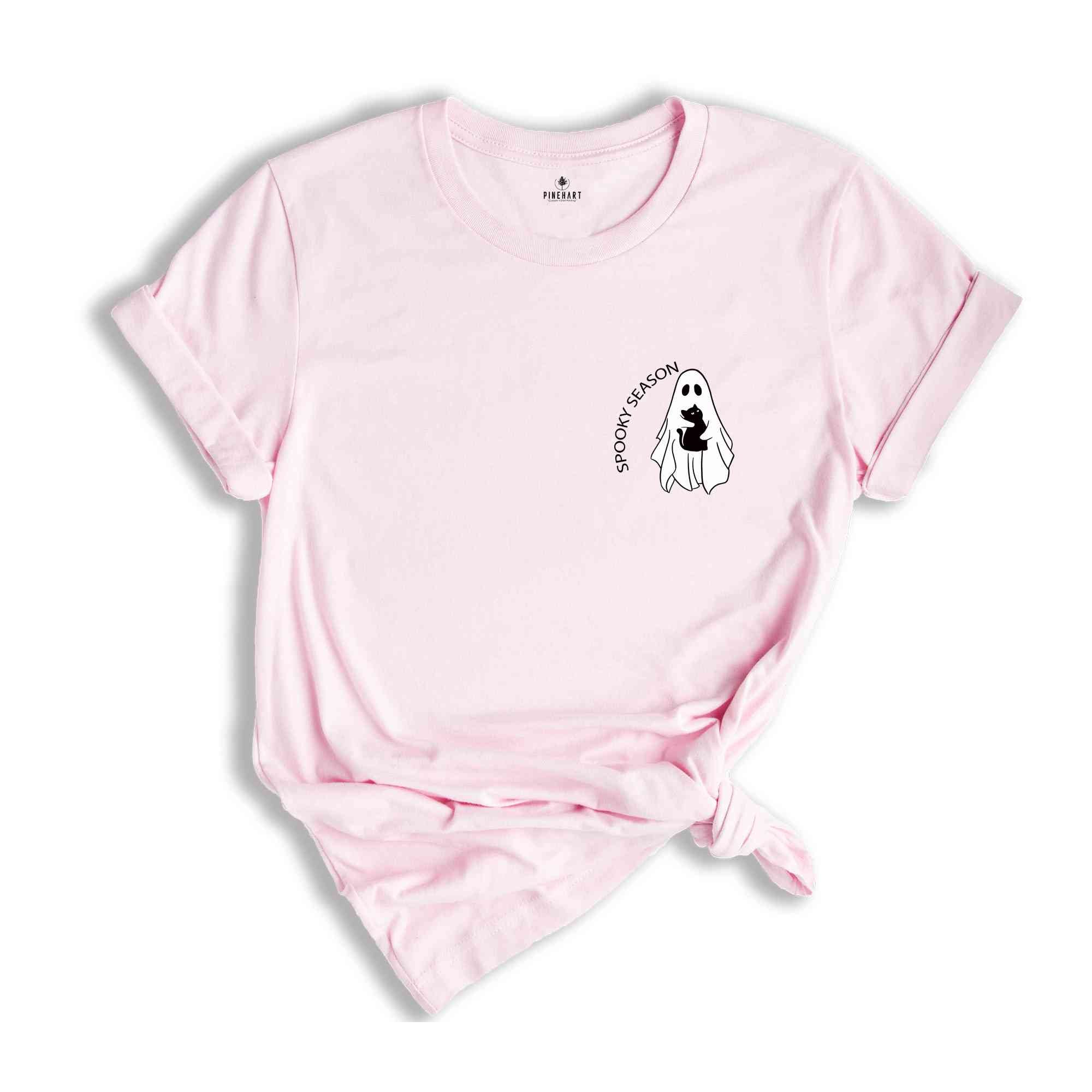 Spooky Season Shirt, Cute Ghost Shirt, Spooky Vibes Shirt, Funny Halloween Shirt, Ghost Shirt, Halloween Ghost Shirt