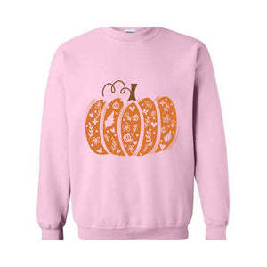 Fall Pumpkin Sweatshirt, Pumpkin Sweatshirt, Cute Pumpkin Shirt, Pumpkin Spice Shirt, Fall Crewneck, Cozy Season Sweatshirt, Fall Clothing