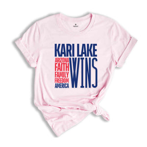 Kari Lake Shirt, 2024 Election Shirt, Vote Shirt, Democratic Shirt, Political Shirt, USA Shirt, Kari Lake Fan Shirt, Kari 2024