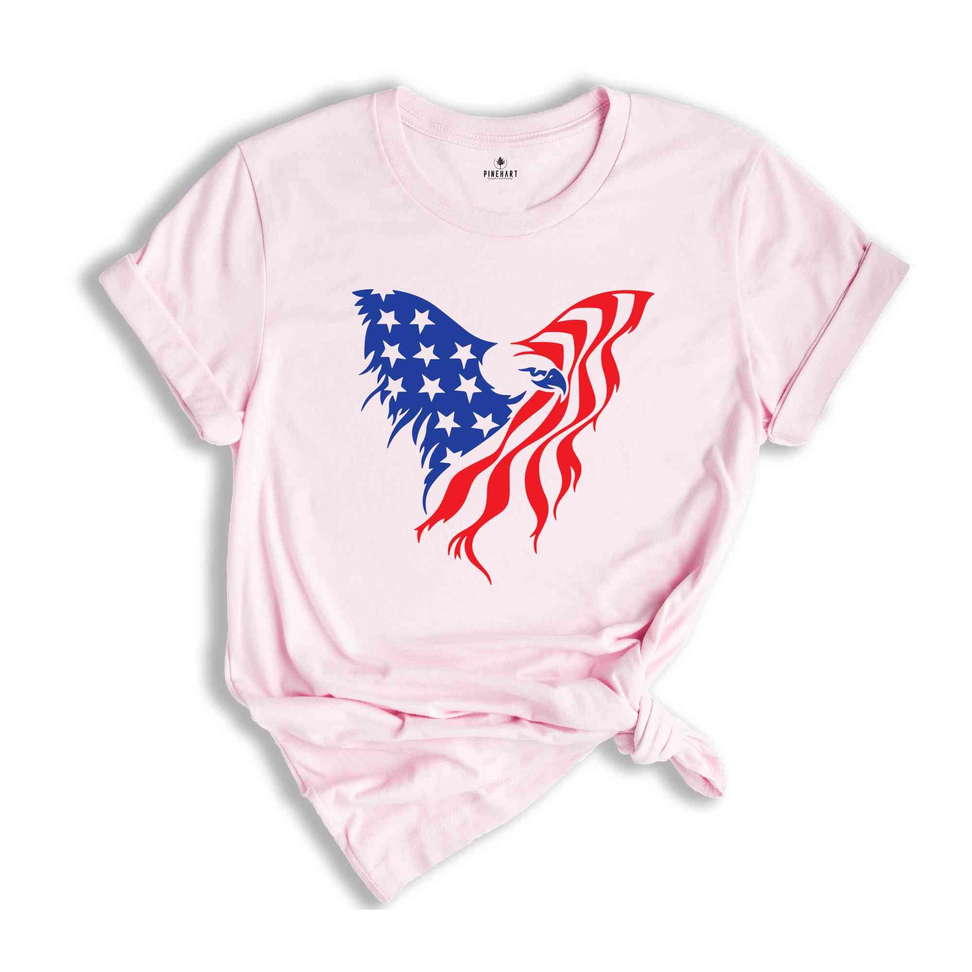 American Eagle Shirt, USA Shirt, American Flag Tee, Flag Day Shirt, Elections 2024 Shirt, Symbol of Freedom T-Shirt, Patriotic Shirt