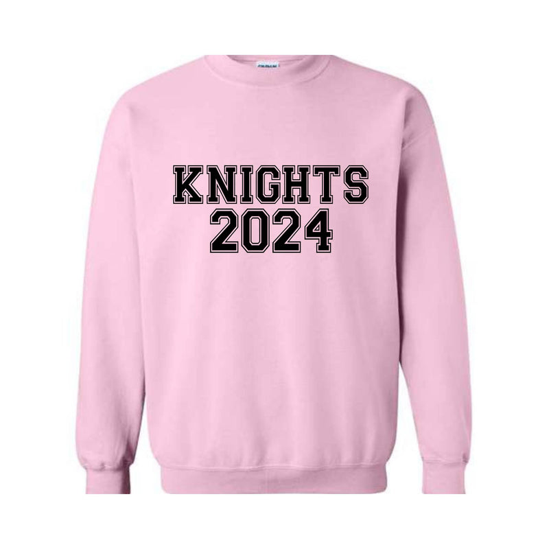 Team Mascot Sweat, Knights Team Sweatshirt, Mascot Crewneck, School Team Spirit, Knights Sweatshirt, Knights Football