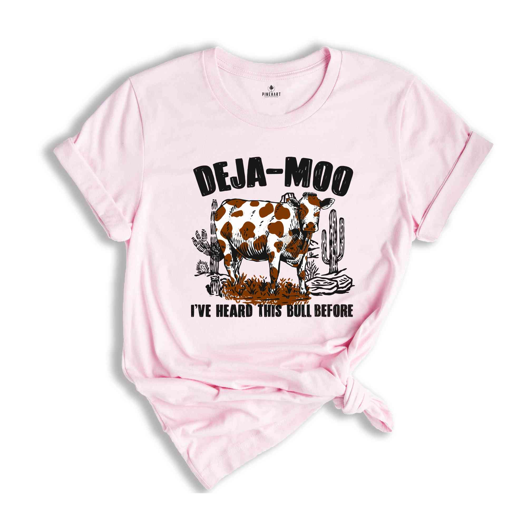 Deja Moo I Ve Heard This Bull Before Shirt, Western Cow T-Shirt, Western Shirt, Retro Bull Shirt, Cow Shirt, Funny Bull Shirt