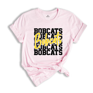 Team Mascot Shirt, Bobcatss Mascot Shirt, Bobcats Team Spirit Shirt, Bobcats Fan Shirt, Bobcats School Shirt, Bobcats School Spirit