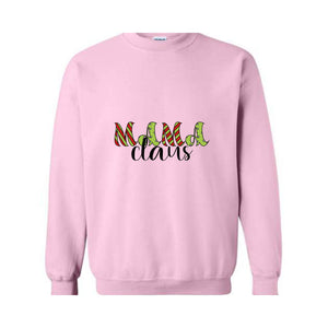 Mama Claus Sweatshirt, Christmas Sweatshirt, Mama Sweatshirt, Xmas Mama Sweatshirt, Cute Mom Sweatshirt, Christmas Mama Gift