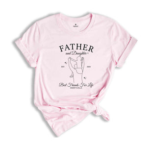 Custom Portrait Father's Day Shirt, Daddy And Me Matching Shirts, Personalized Father And Daughter Shirt, Father Day Gifts