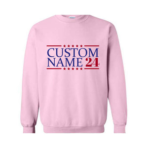 Custom Election 2024 Sweatshirt, Custom USA Election Day Hoodie, Custom President Sweatshirt, Custom Political Sweatshirt, Custom Elec