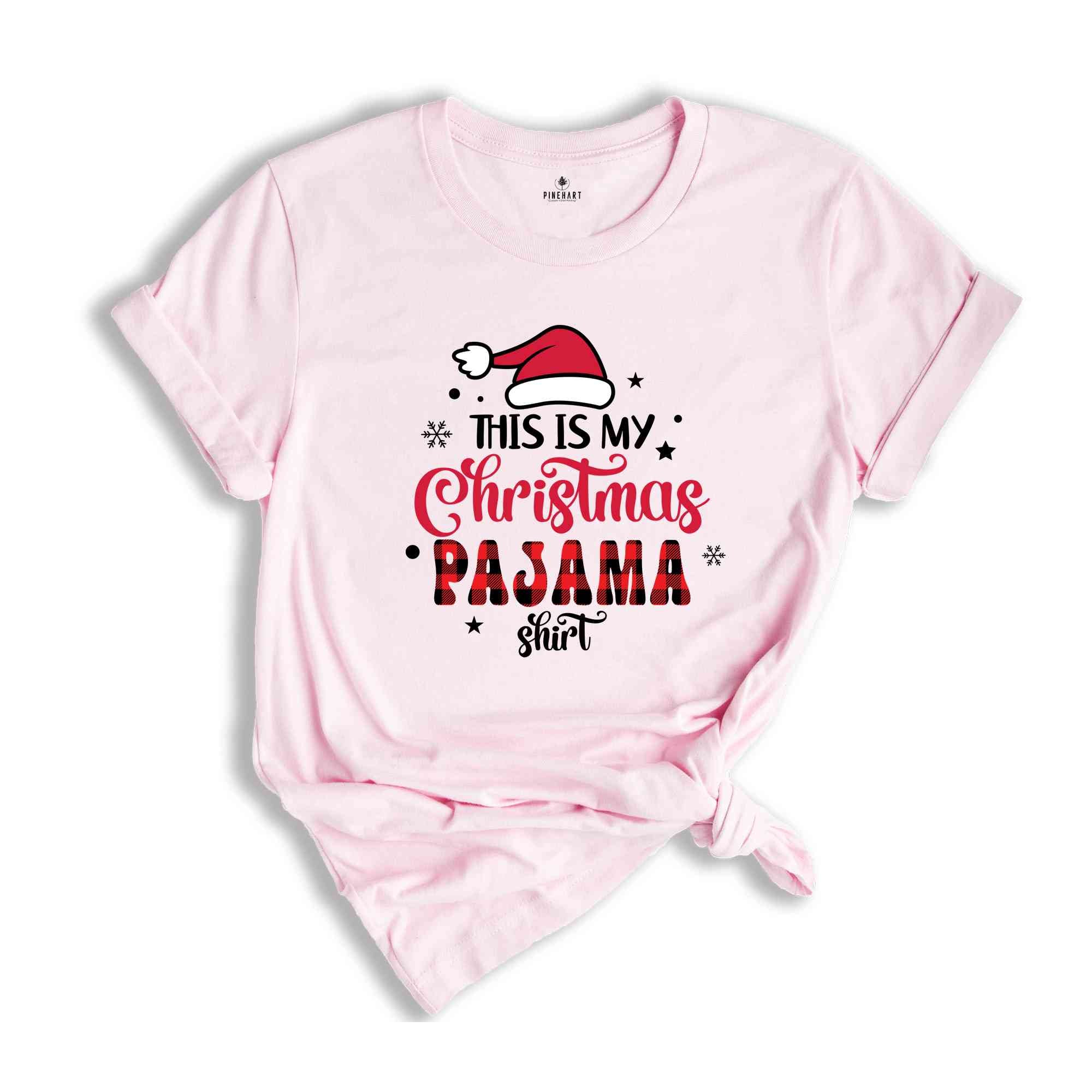 This is My Christmas Pajama Shirt, Family Christmas Shirt, Holiday Apparel, Christmas Pajama, Funny Christmas Shirt