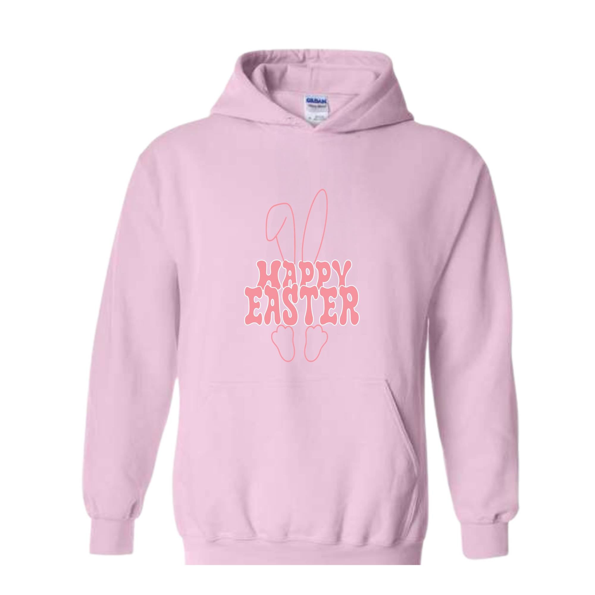 Happy Easter Hoodie, Easter Bunny Hoodie, Cute Bunny Hoodie, Christian Easter Hoodie, Easter Egg Hoodie