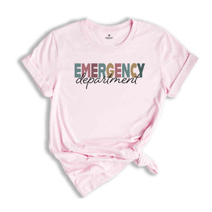 Emergency Department T-Shirt, ER Nurse Shirt, Nurse Shirt, Registered Nurse T-Shirt, Gifts For Nurse