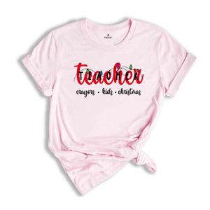 Christmas Teacher Shirt, Cute Teacher Shirt, Christmas Gift For Teacher, Christmas Shirt, Christmas Teacher Gift, Teacher Appreciation Gift