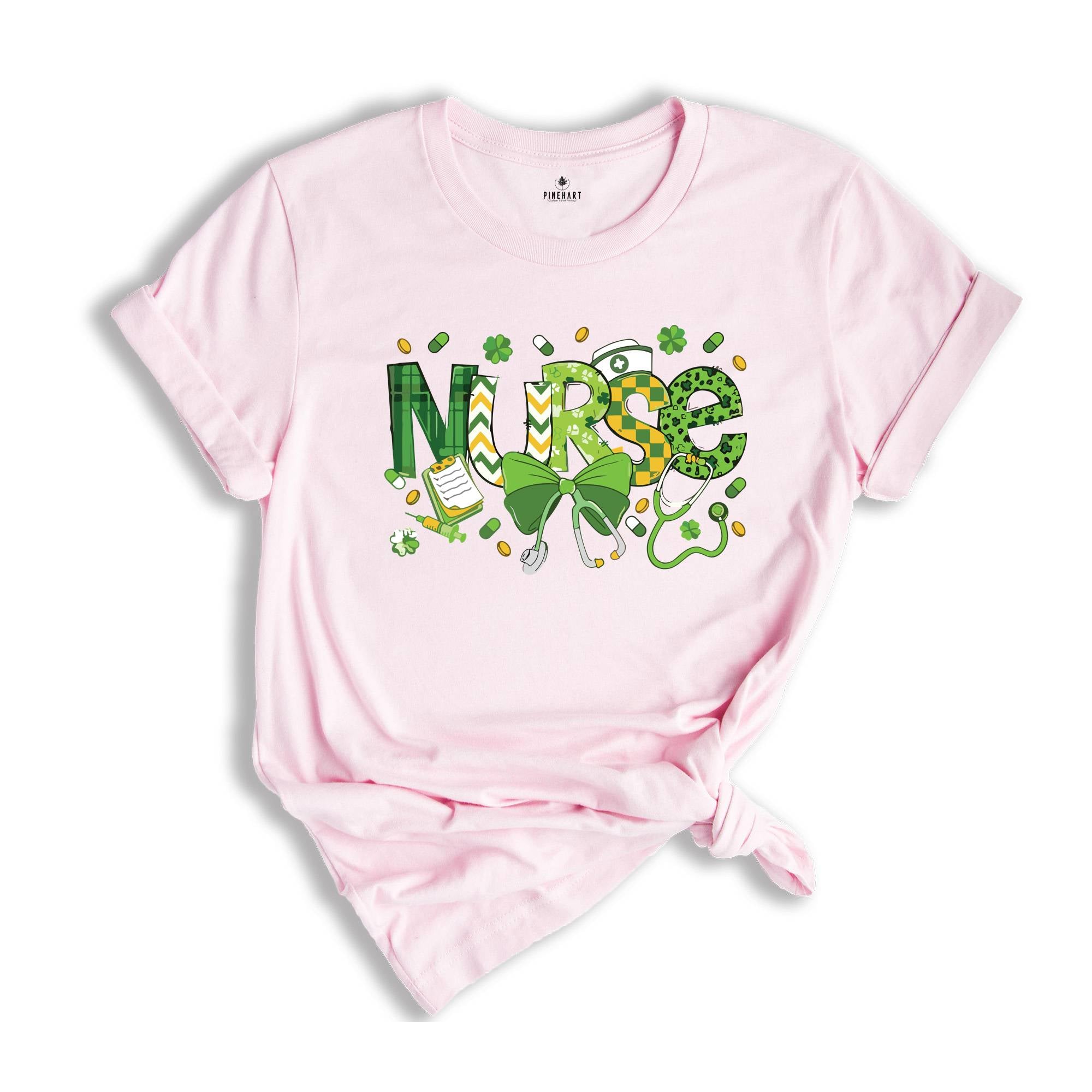 Nurse Shirt, Nurse St Patricks Day Shirt, Nurse Coquette Shirt, St Patricks Day Shirt, St Pattys Day Shirt, St Patrick Day Tee, Nurse Gift