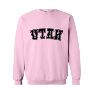 Utah Sweatshirt, Utah, Utah Gift, Utah Sweater, Utah Hoodie, Utah Gifts, Vintage Sweatshirt, Utah Crewneck, College Sweatshirt