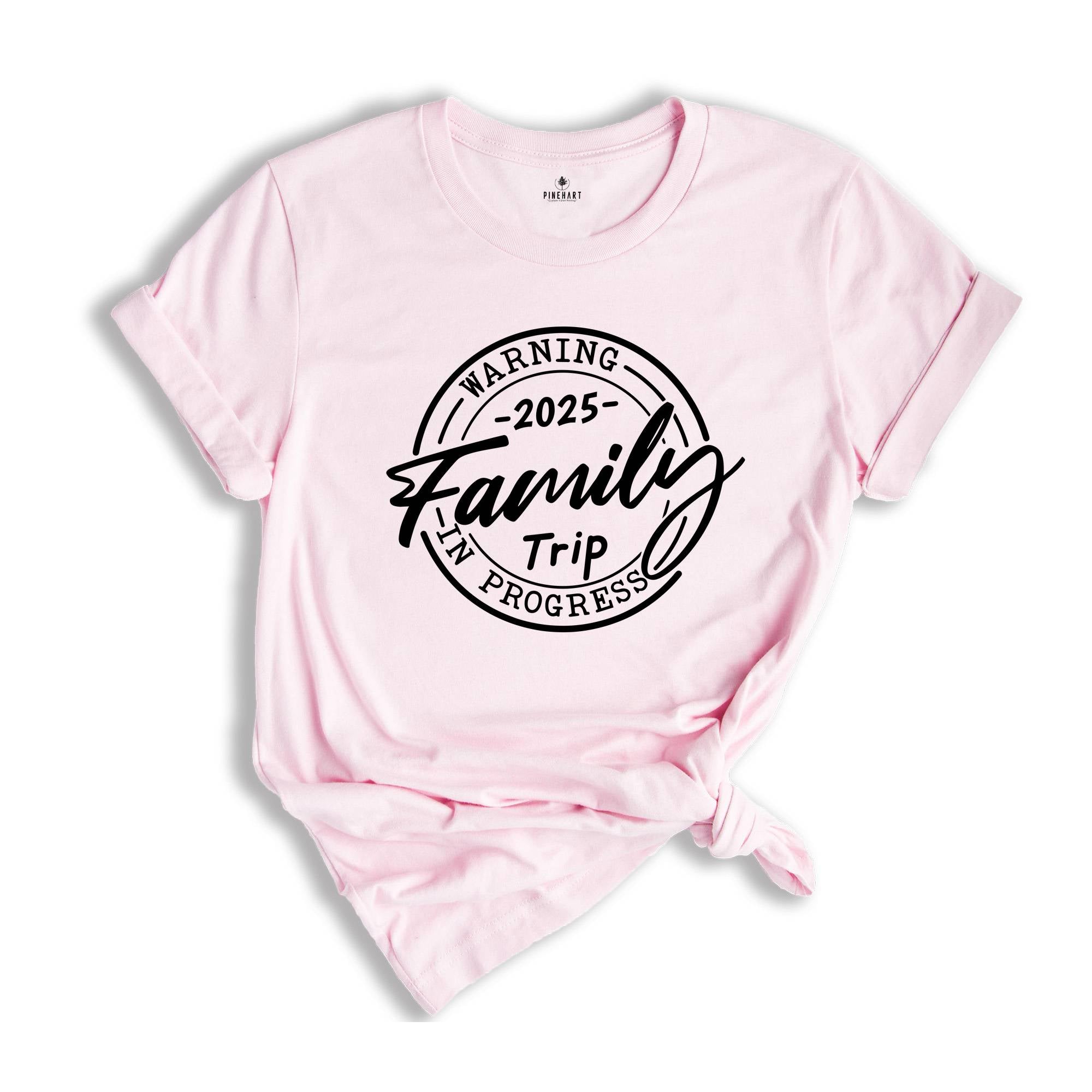 Warning Family Trip In Progress Shirt, Family Trip Shirt, Vacation Shirt, Warning Family Trip, Family Matching Tee