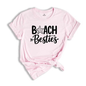 Beach Besties T-Shirt, Girls Beach Trip Gifts, Matching Girls Trip Shirts, Summer Outfit, Best Friend Shirts