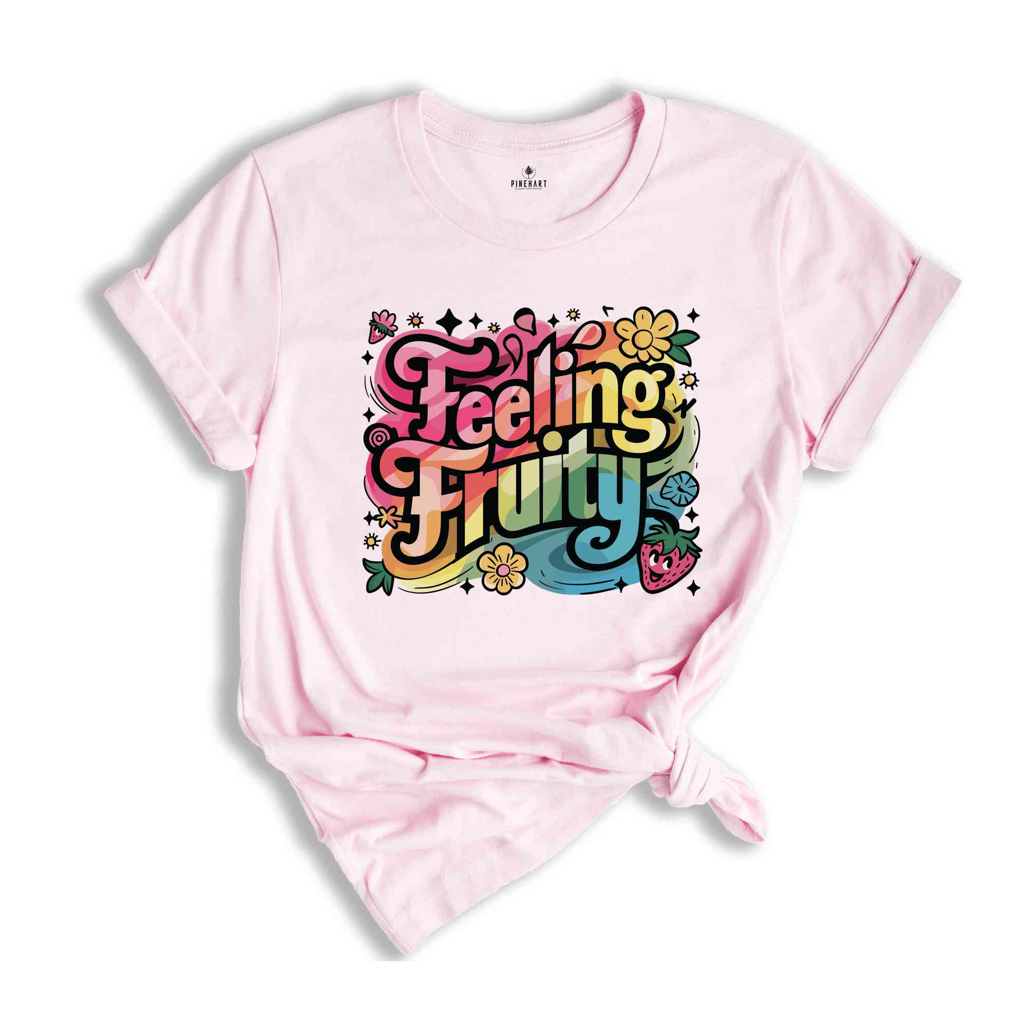 Feeling Fruity Shirt, LGBQT Shirt, Pride Month Shirt, Rainbow Shirt, Retro Frog Shirt, Gay Pride Shirt, Lesbian Pride Shirt